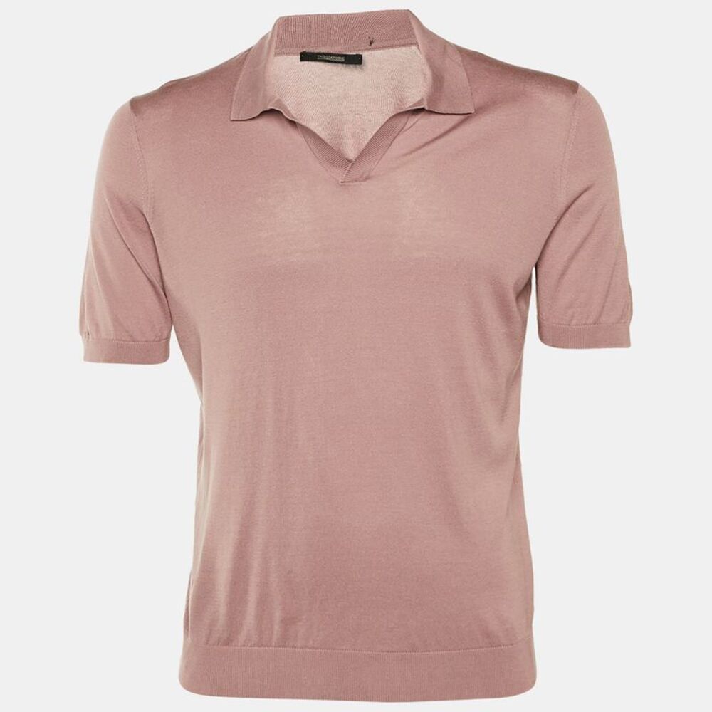 Tagliatore Mauve Knit T-Shirt M